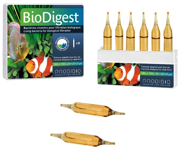 Prodibio BioDigest средство для запуска биофильтра