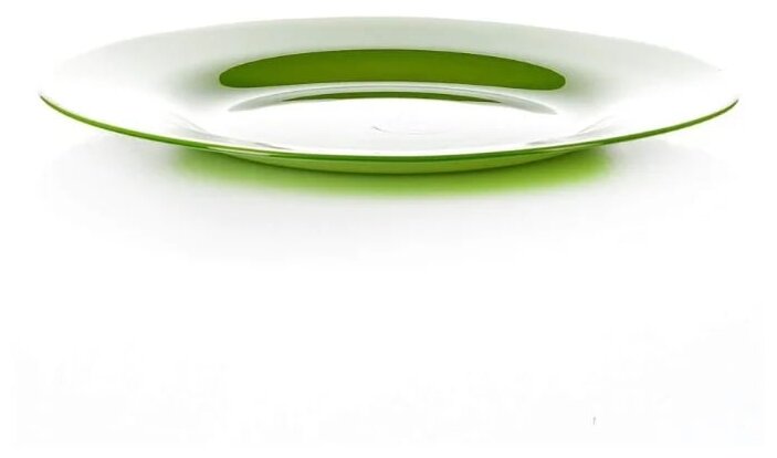 Тарелка Pasabahce Грин Виллаж зеленая, 26 см - фото №2