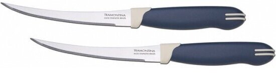 Набор ножей для помидоров/цитрусовых Tramontina Multicolor 10 см, 2 штуки