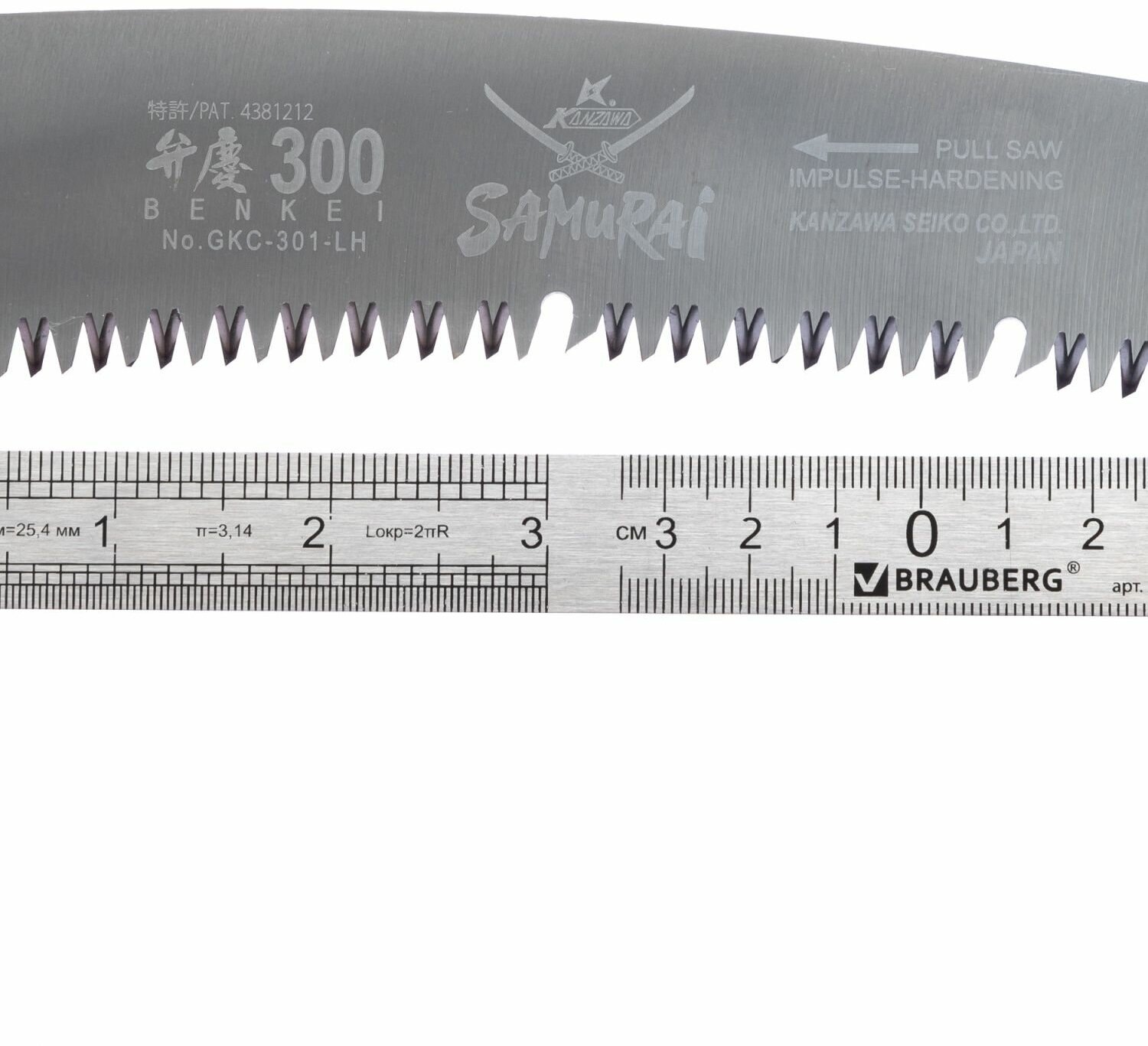 Ножовка по дереву (пила) Samurai GKC-300-LH Арт. GKC-300-LH - фотография № 7