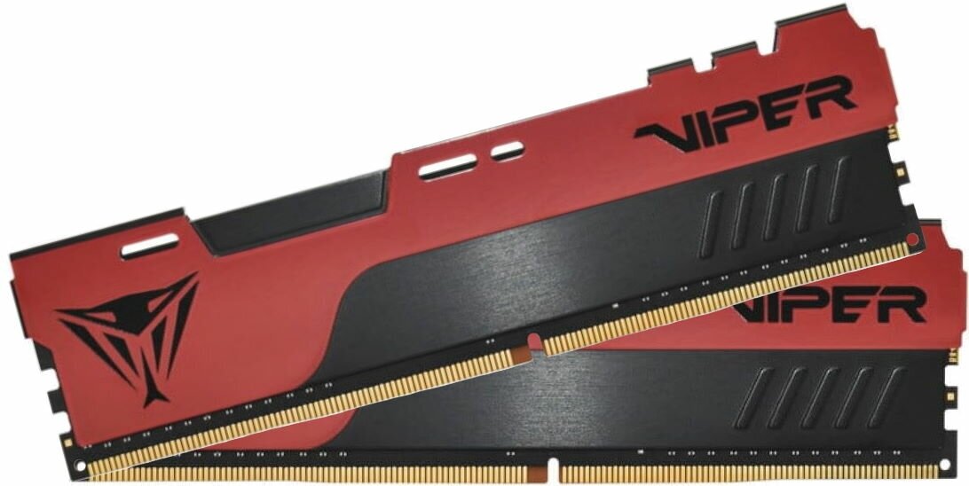 Модуль памяти DDR4 8GB (2*4GB) Patriot Memory PVE248G266C6K Viper Elite II PC4-21300 2666MHz CL16 радиатор 1.2V retail