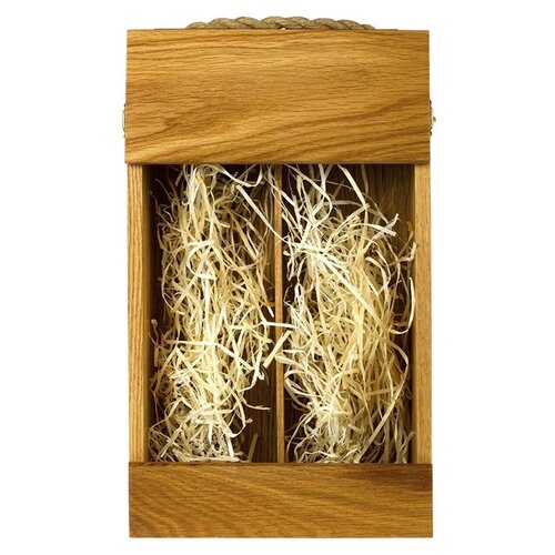 Сет из древесины дуба для двух бутылок