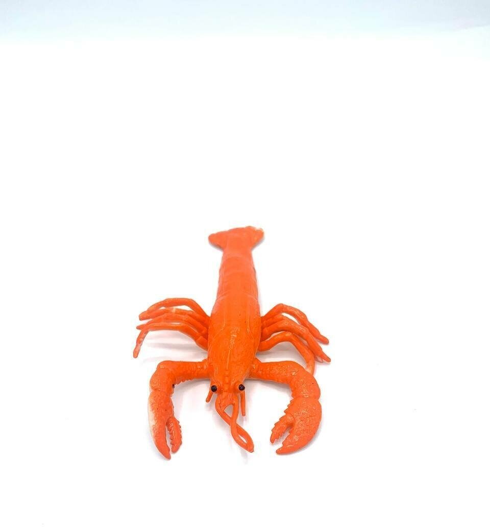 Животные-тянучки Антистресс Рак Оранжевый из термопластичной резины