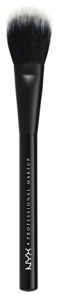 NYX professional makeup Кисть Pro Brush Dual Fiber Powder 08 черный №8