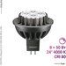 Philips MASTER LEDspotLV D 8-50W 840 MR16 24D (5 шт)