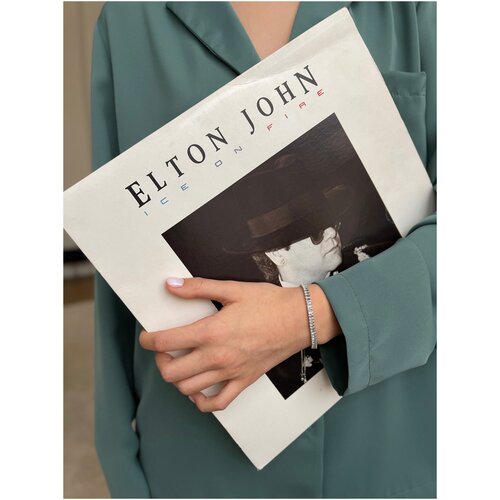 Браслет DORIZORI, кристалл, размер 27 см, размер one size, серебристый