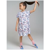 Сорочка playToday, размер 110, голубой