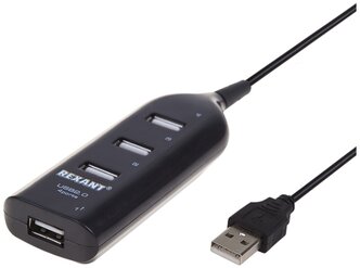 USB- концентраторы USB 2.0 на 4 порта REXANT