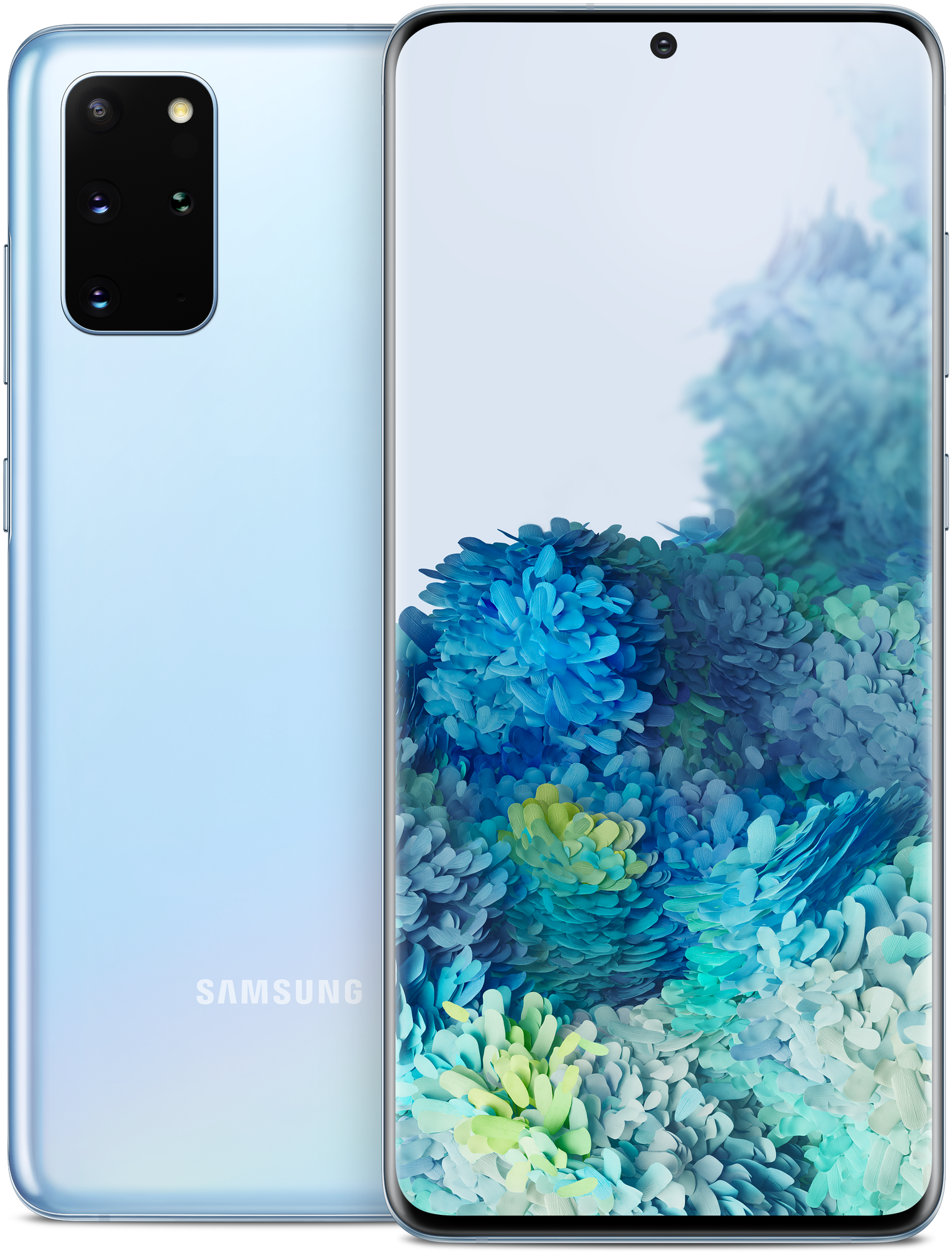 Смартфон Samsung Galaxy S20 8/128 ГБ, Dual: nano SIM + eSIM, голубой