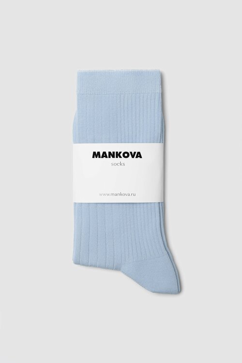 Носки Mankova, размер 36-38, голубой