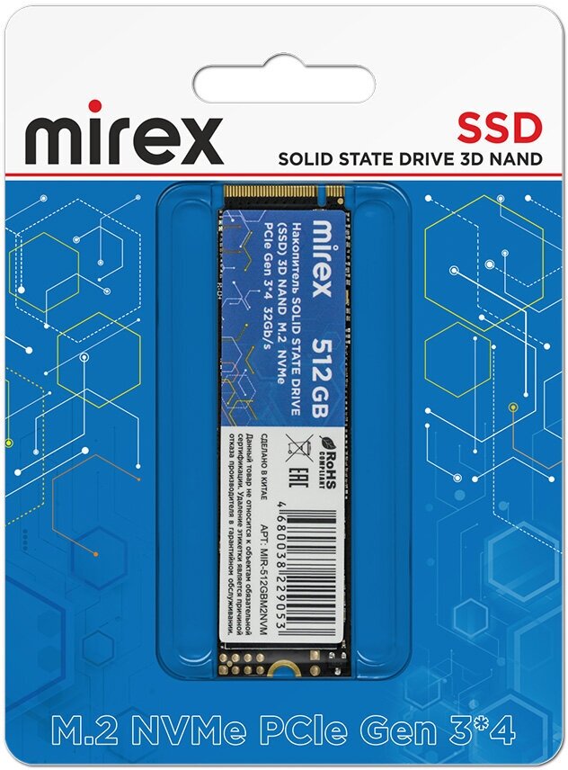 Накопитель SSD Mirex 512Gb 13640-512GBM2NVM - фото №10