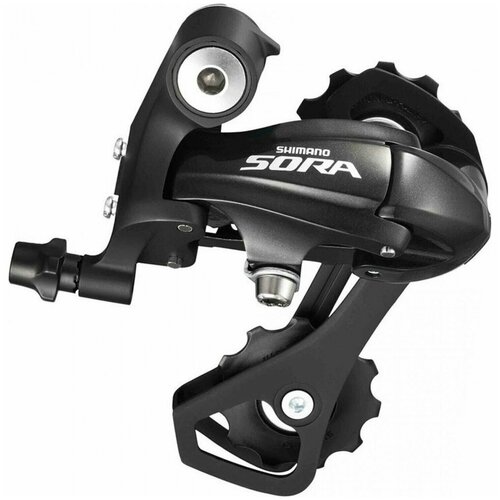 Переключатель задний Shimano Sora R3000, SS, 9 скоростей, черный, ERDR3000SS