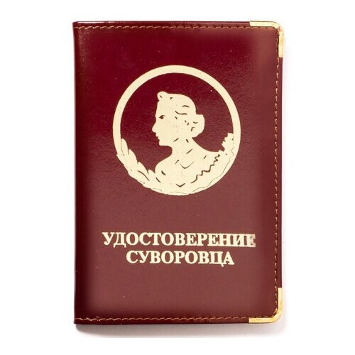 Обложка для удостоверения ВОЕНПРО красный 299₽
