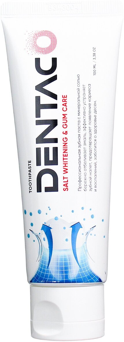 Зубная паста Denta Co с минеральной солью Toothpaste Salt Whitening & Gum Care 100 мл