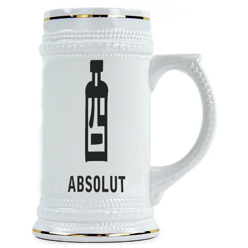фото Пивная кружка absolut drabs