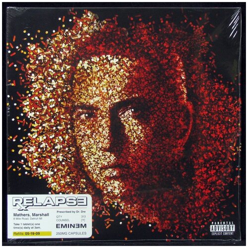 Виниловая пластинка Aftermath Eminem – Relapse (2LP)
