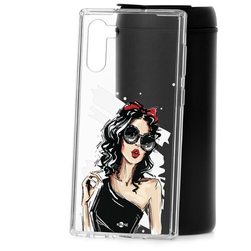 фото Чехол на samsung galaxy note 10 kruche print фэшн леди