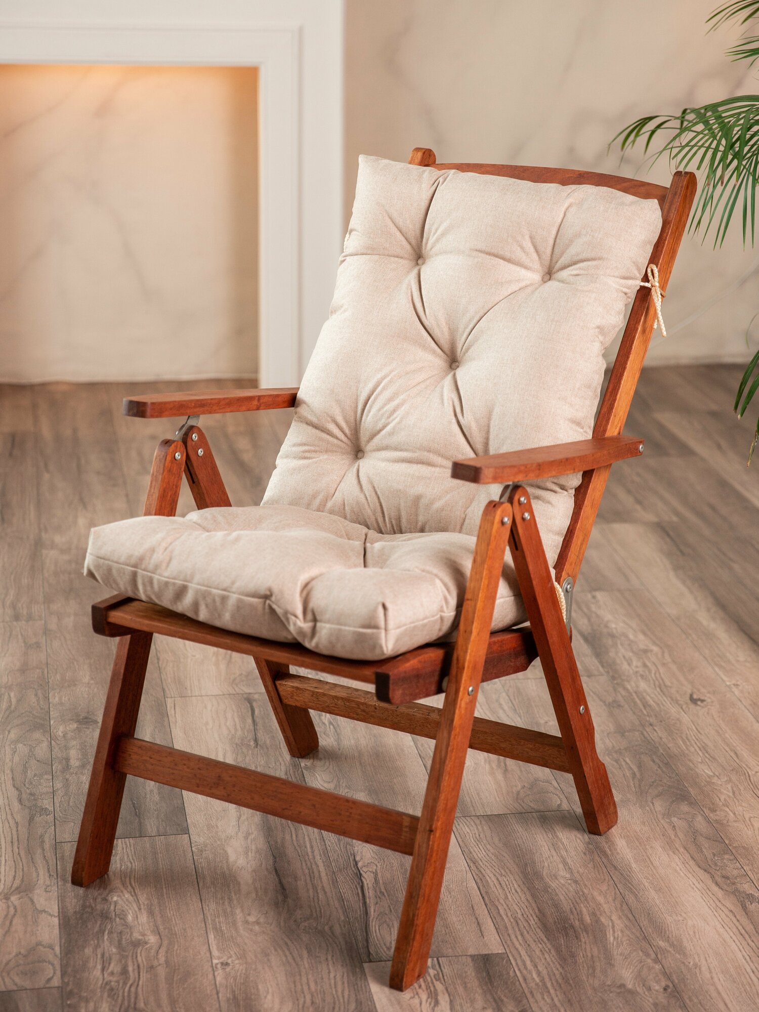 Матрас-подушка на качели, скамейку или подвесное кресло, песок