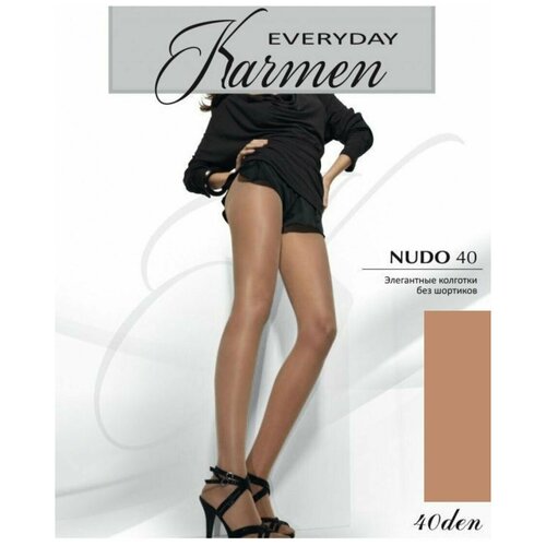 Колготки Karmen Nudo 40, glace (светло-коричневый), 4