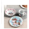 Набор детской посуды, Доляна, Маленькая лошадка, 3 предмета - изображение