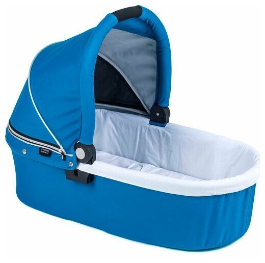 Valco Baby Спальный блок Q Bassinet для Trimod X, Snap 4 Ultra, Quad X (Ocean Blue)