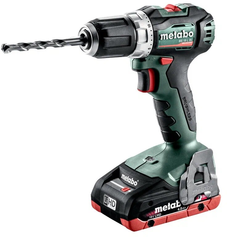 Аккумуляторная дрель-шуруповерт Metabo BS 18 L BL 602326800 - фотография № 4