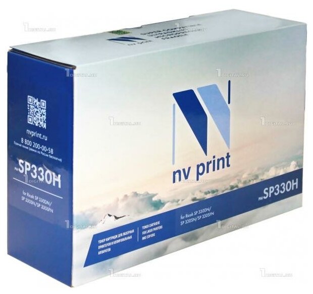 Картридж NV Print SP330H для Ricoh, 7000 стр, черный NV-Print - фото №17