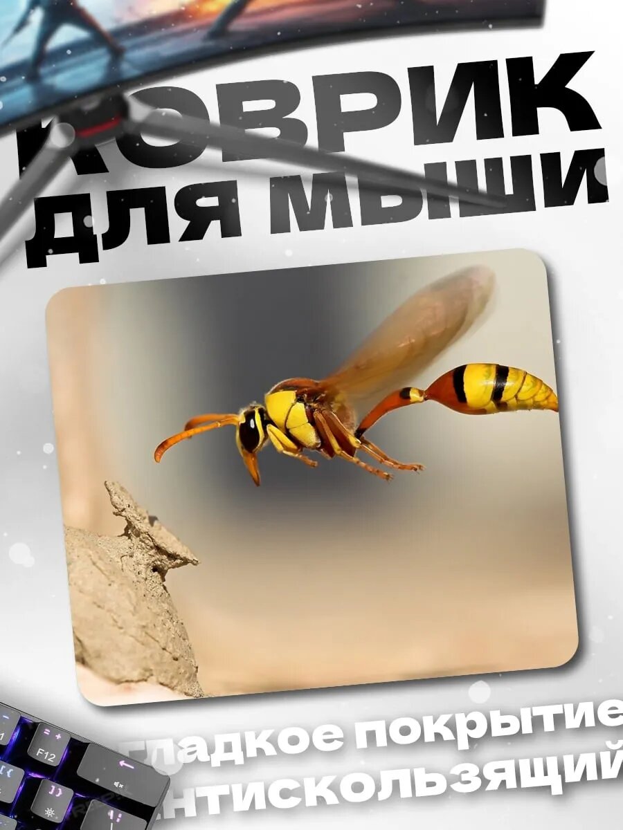 Коврик для мыши Оса