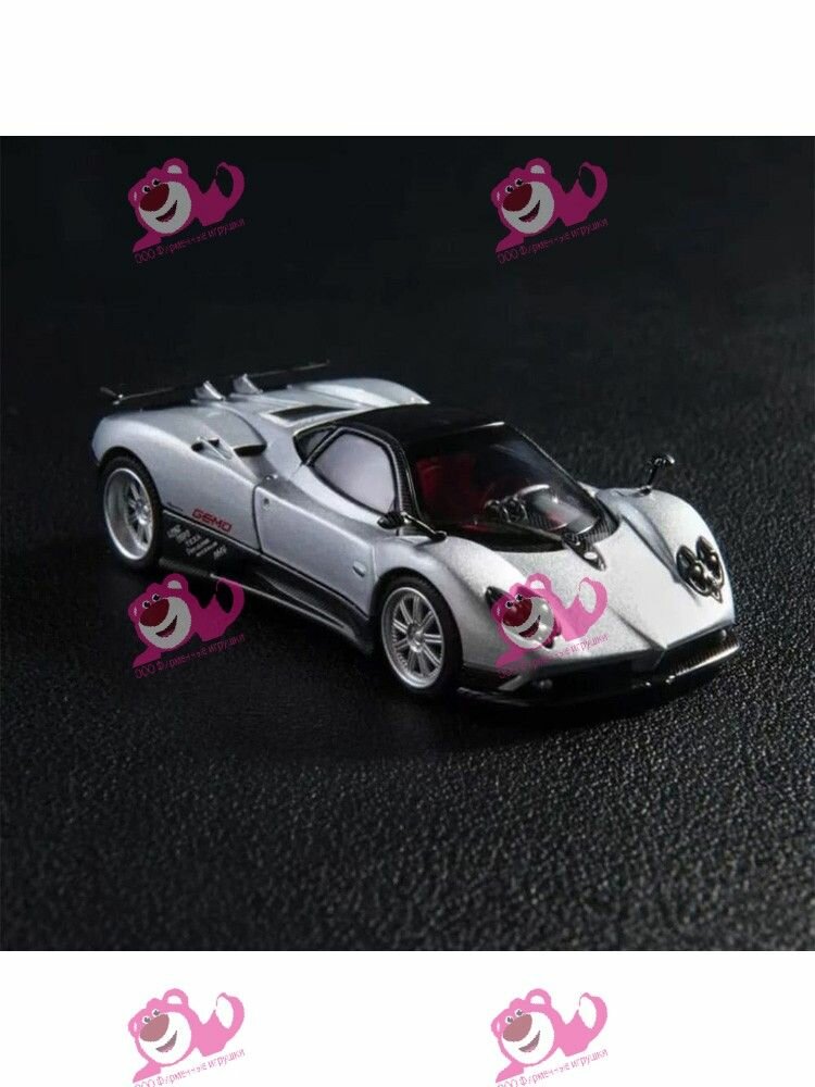 Машинка Ar Box 1/64 Pagani Zonda F 2005 2026 Beijing Hec Presentation Diecast Scale Model Car