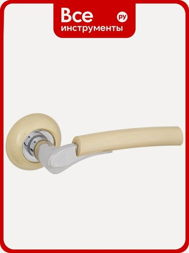 Изображение товара Дверная ручка Palladium Alice SG/CP 114456, из серии, иммунитетом к коррозии
