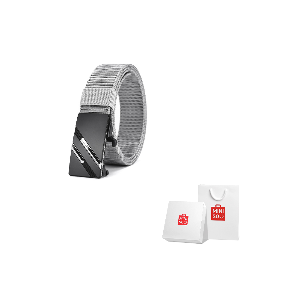 Miniso Сплав полиэстер ремни мужской 110
