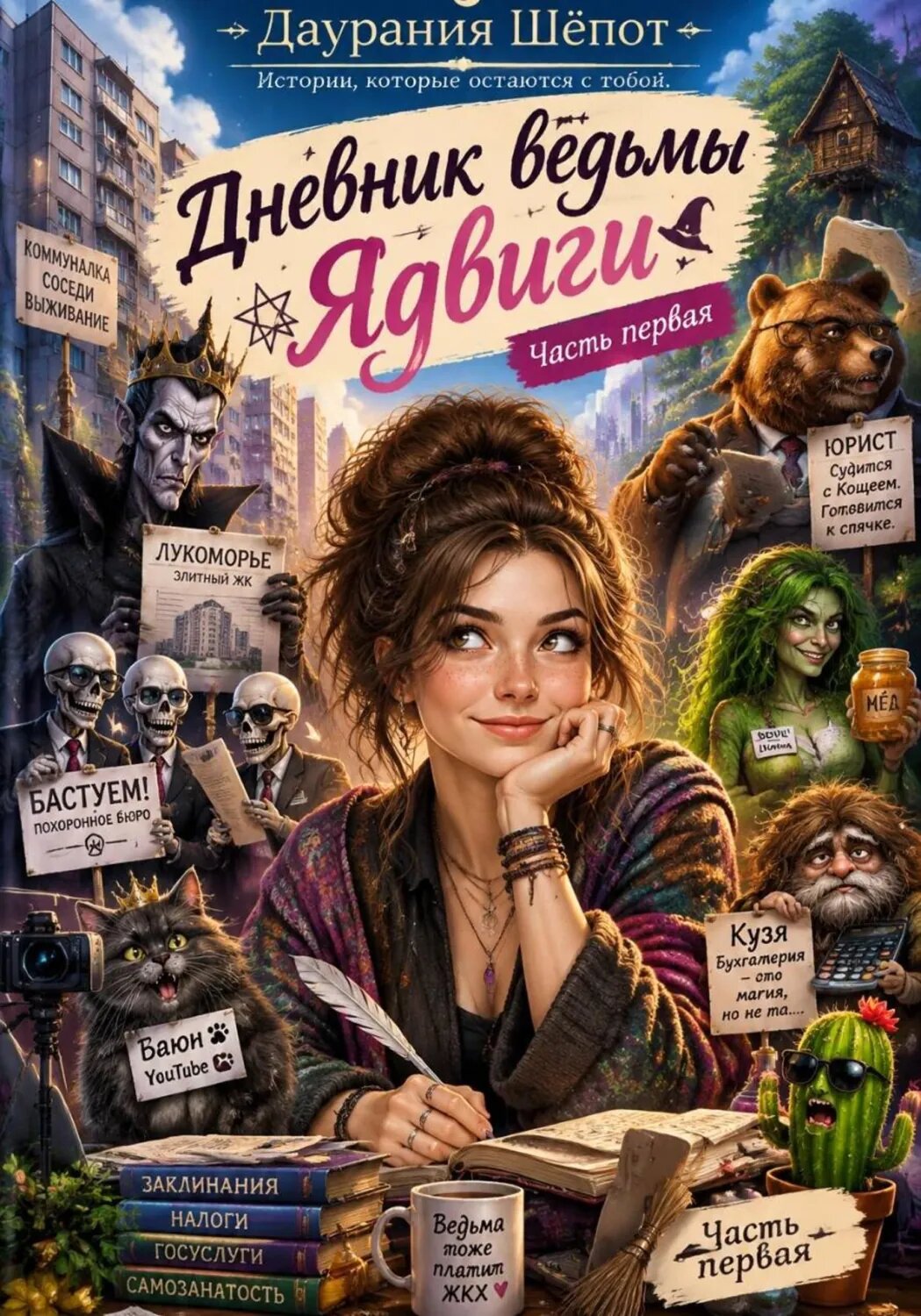 Дневник ведьмы Ядвиги. Часть первая [Цифровая книга]