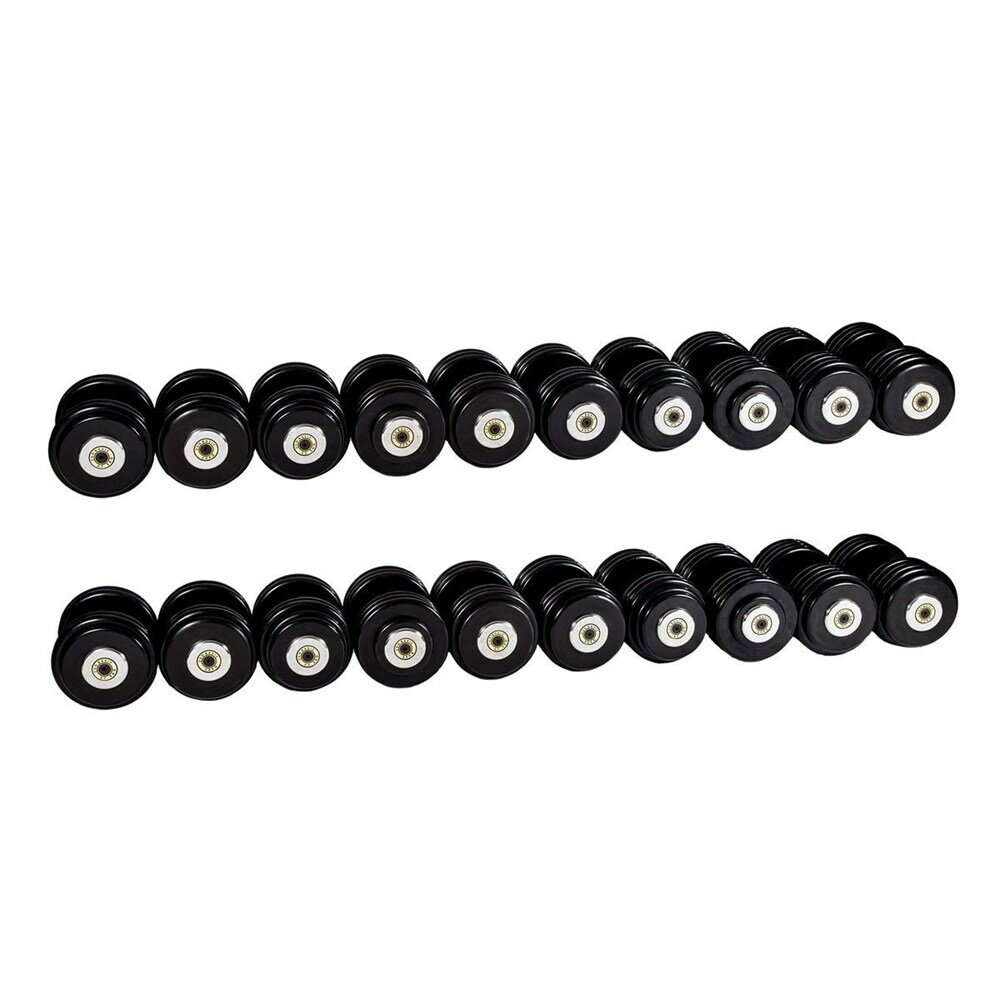 PROFI-FIT Гантельный ряд базовый (шаг 2,5 кг, 10 пар) PROFI-FIT 27,5-50 кг*