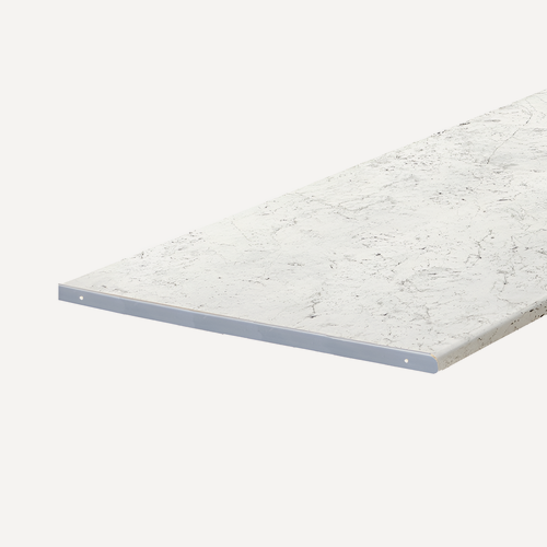 Изображение товара Столешница для кухни Скиф 2700х600x38мм с торцевыми планками. Цвет - Полярная звезда