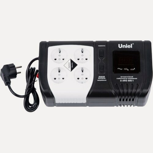 Изображение товара Стабилизатор напряжения Uniel U-ARS-500/1 серии Standard - Expert 500 ВА