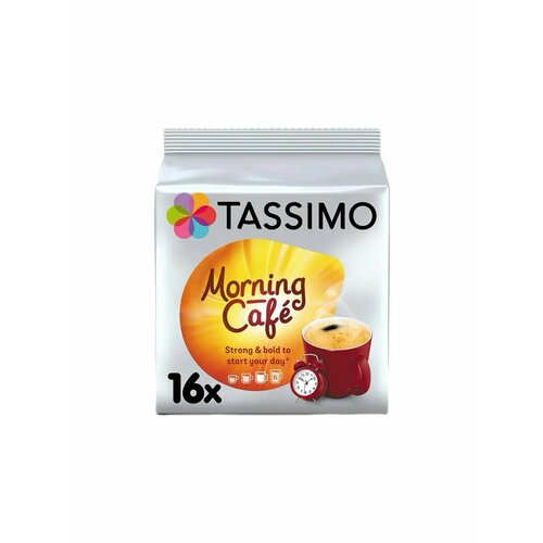 фото Кофе в капсулах tassimo morning cafe, strong and bold to start you day, 16 порций