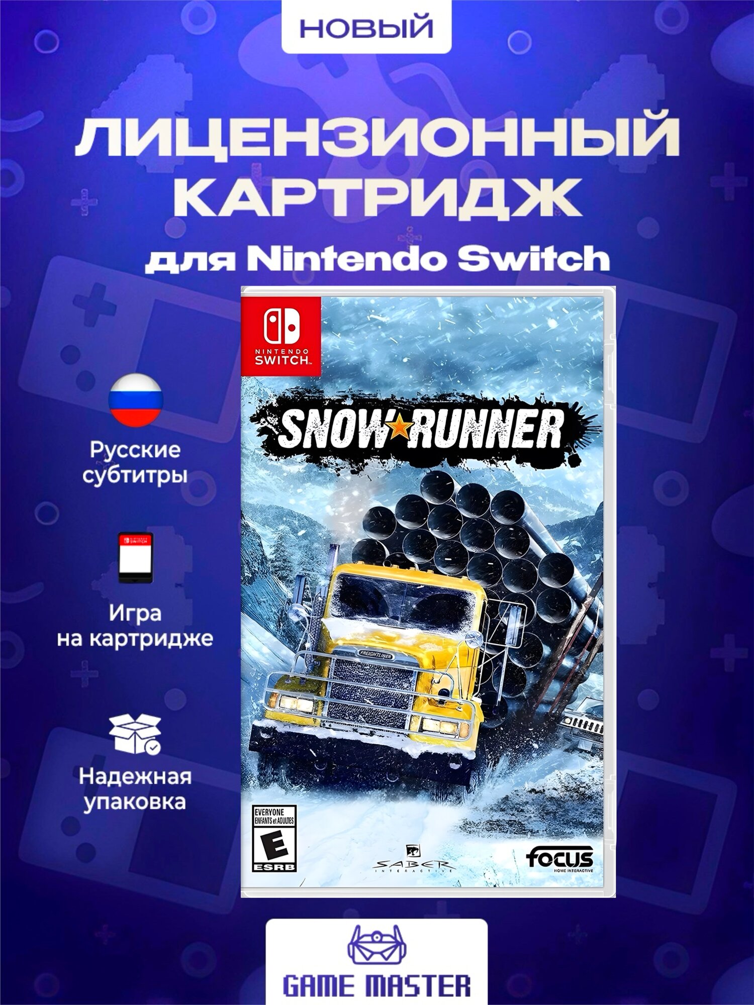 Игра SnowRunner (Nintendo Switch, Русские субтитры)
