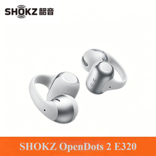 фото Shokz opendots 2 e320 bluetooth-наушники, вызов с искусственным интеллектом, шумоподавление, клипсы, открытые наушники