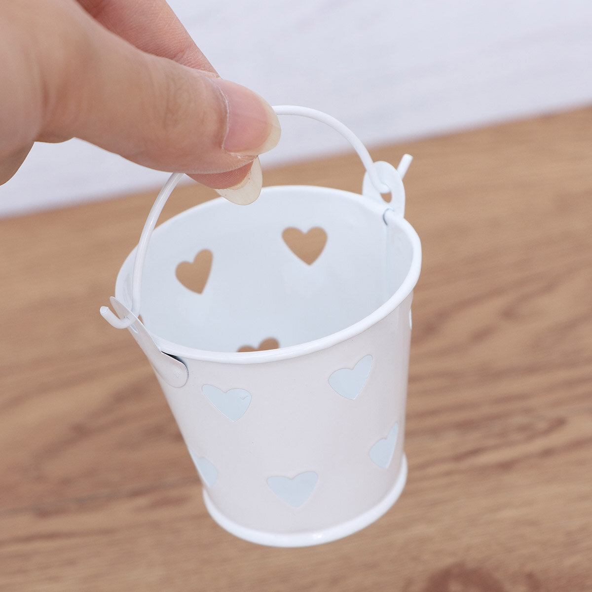 Банка Для Конфет В Forme Сердца 5Pcs Белый Пластик Без Запаха 5X6cm Подходит Для Halloween И Тематических Мероприятий