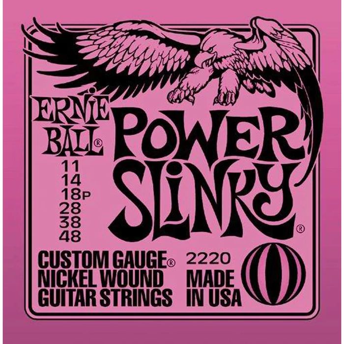 Ernie Ball 2220 Комплект струн для 6-струнной электрогитары 11-48
