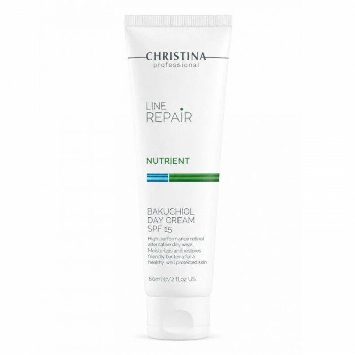 Дневной уход Christina Line Repair Nutrient Bakuchiol Day Cream SPF15, Дневной крем с бакучиолом SPF15, 60 мл — фото 1