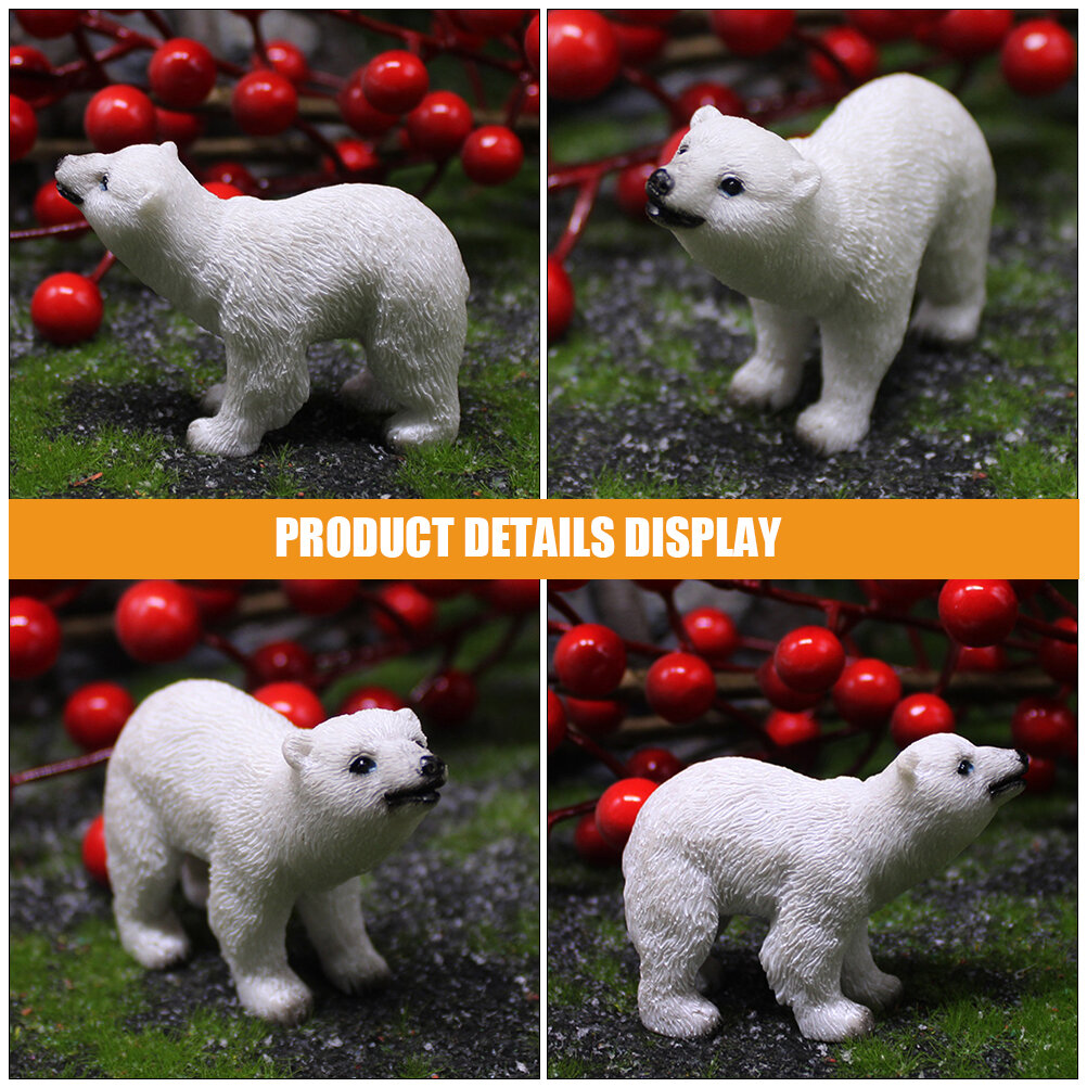 Мiniature Bear Figurine For Home And Garden Decoration 6 80X4 90X1 60Cm