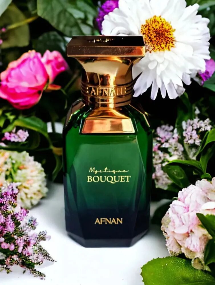 Afnan Вода парфюмерная Духи цветочные цитрусы и пудра Mystique Bouquet 80 мл