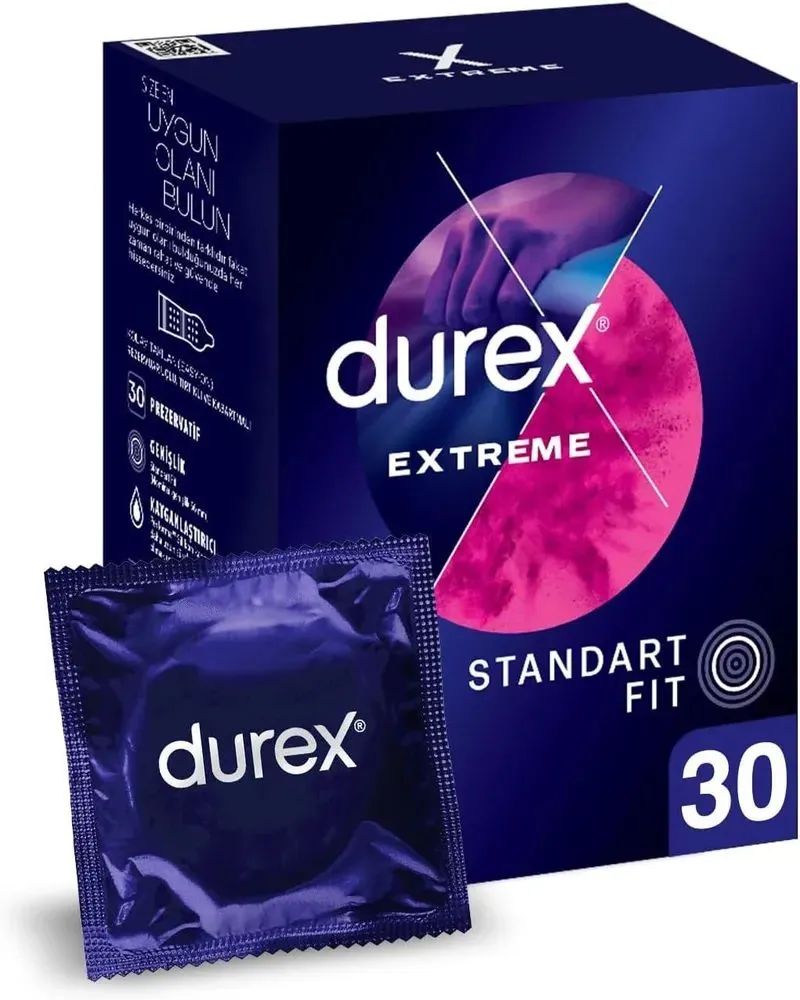 Ребристые презервативы Durex Extreme 30шт.