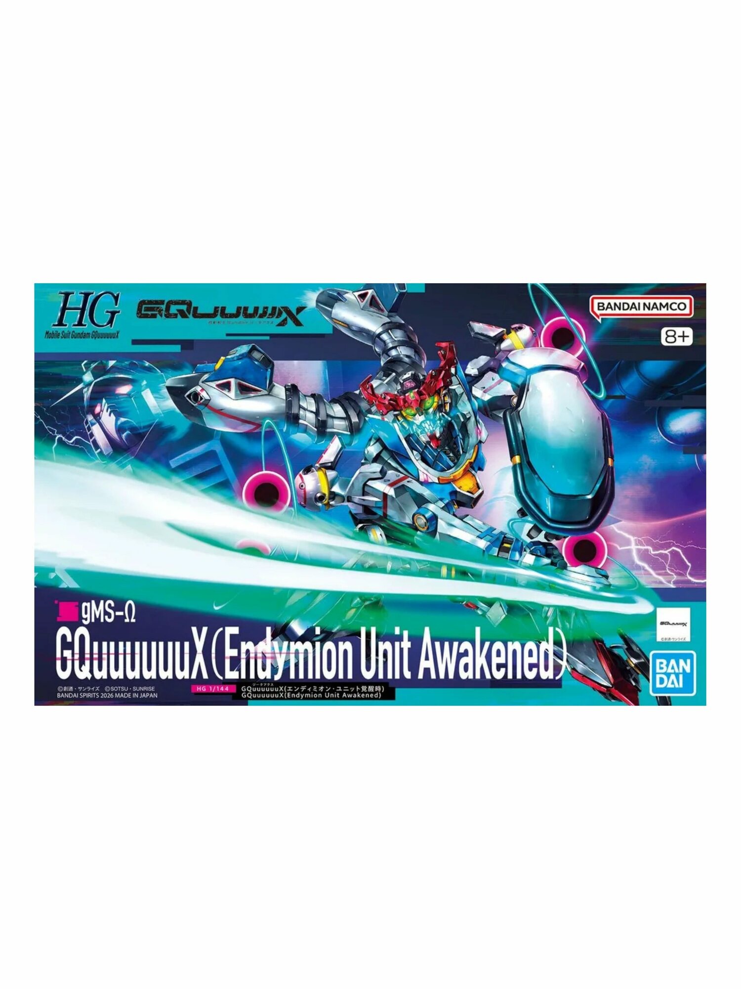 Модель-конструктор HG Gundam, GQuuuuuuX (Endymion Unit Awakened)