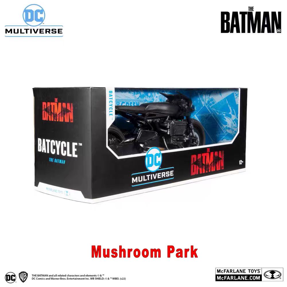McFarlane Toys DC Batcycle: Фигурка Бэтмена (фильм) 7 дюймов