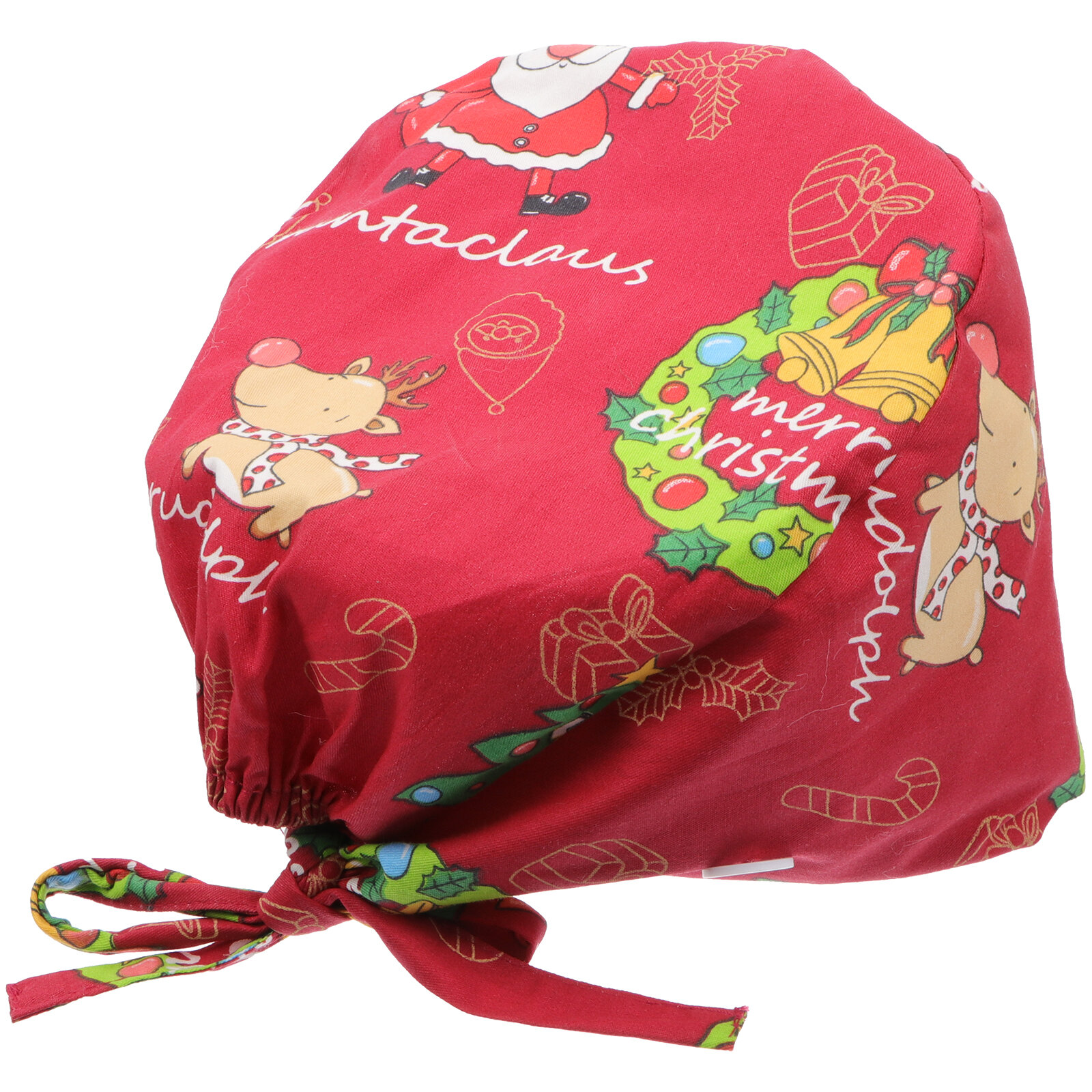 Шапка Рабочая СProtective Headcloth с Рисунком Christmas 50x30x0 3cm