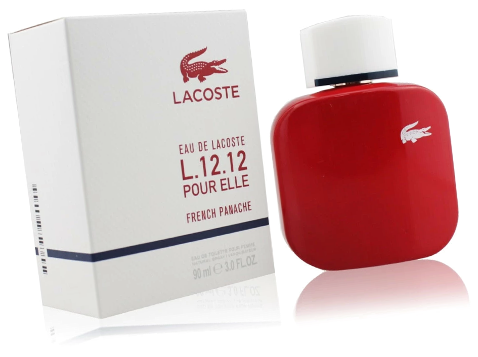 Женская туалетная вода Лакост Л 12 12 Френч Панаш Пур Эль - Lacoste Pour Elle 90 мл
