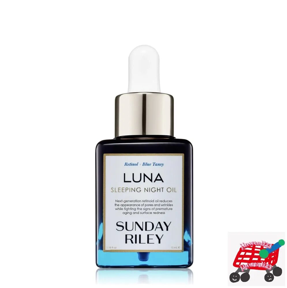 SUNDAY RILEY Ночное антивозрастное масло для лица Luna Sleeping Oil 15 мл