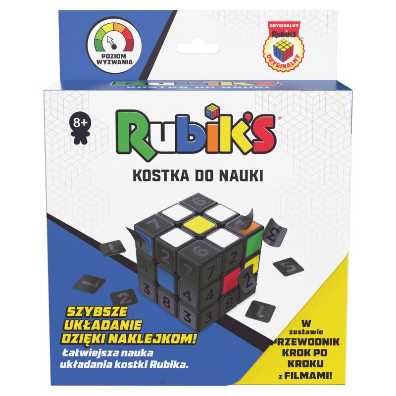 Головоломка Rubik's Кубик Рубика 3x3 для обучения, черный